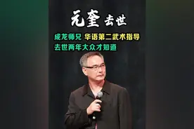 元奎：成龙师兄，华语第二武术指导，去世两年观众才知道视频封面