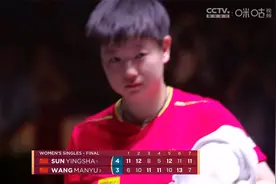 多哈世乒赛丨成功卫冕女单冠军后，孙颖莎泪洒赛场！视频封面