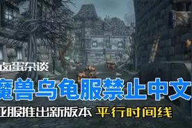 魔兽乌龟服宣布禁止中文，亚服即将更新平行时间线全新版本！视频封面