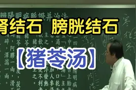 倪海厦：猪苓汤（肾结石 膀胱结石 小便痛 小便不利）