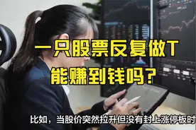 北大女博士说破股市：长期拿着一只股票，反复做T，能赚到钱吗？视频封面