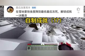 我的世界：自制成就（17）答应我看完别哭！