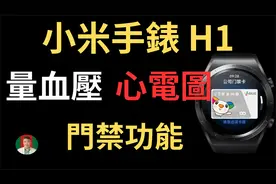 比醫生還關心您的貼身健康小助理 | 小米 Watch H1