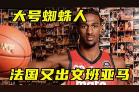 法国又出文班亚马！身高2米16臂展2米26，手长脚长的大号蜘蛛人