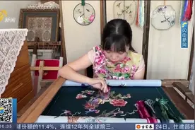 90后“跨界”绣娘坚持十年，弘扬传承非遗苏绣，掀起苏绣国潮风视频封面