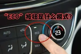 车上的“ECO”是什么功能？老司机：不懂别乱碰，难怪车老是坏