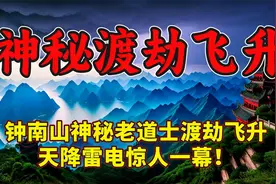 钟南山神秘老道士渡劫飞升，天降雷电惊人一幕！视频封面