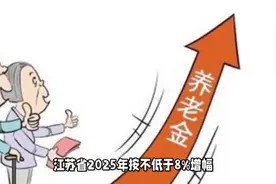 江苏2025年：城乡居民基础养老金省定最低标准提升，不低于8%增幅视频封面