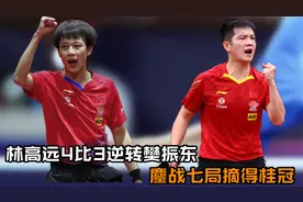 鏖战七局，林高远4-3逆转樊振东！夺得男单冠军@视频封面