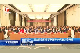 安徽省青联十二届全委会和省学联第十次代表大会开幕视频封面