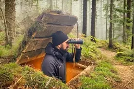 为了躲避猛兽的攻击，小伙用最快的速度，挖建最隐蔽的地下防空洞视频封面