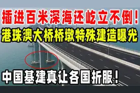 插进百米深海还屹立不倒，港珠澳大桥桥墩是如何修建完成的？