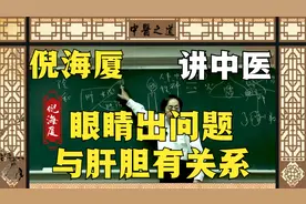 眼睛出问题与肝胆有关系，视力模糊、重影、看到飞蚊等问题！收藏视频封面