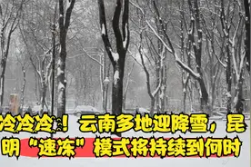 冷҈冷҈冷҈ ！云南多地迎降雪，昆明“速冻”模式将持续到何时视频封面