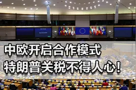 中欧开启合作模式，特朗普关税不得人心！盟友纷纷向我们示好视频封面