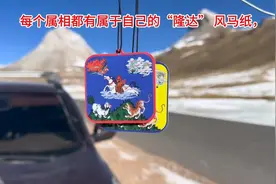 每个属相都有属于自己的“隆达”
 风马纸，
