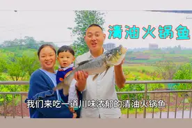 一包清油火锅底料，煮出地道川味火锅鱼，只需要会烧开水就能做