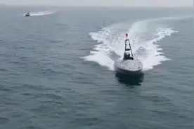 胡塞武装推出“破坏性”无人驾驶船“毁灭风暴”视频封面