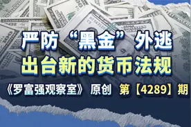 特朗普推出500万美元“移民金卡”，必须严防中国资金外逃视频封面