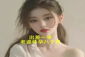 出差一年，老婆怀孕八个月#情感故事对话#情感#小说视频封面