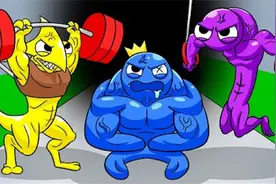 Roblox：黄色朋友肌肉男计划！除了自己人均肌肉男！视频封面