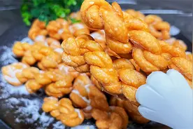 酥脆小麻花完美配方，一次成功，简单无添加，学会了再也不买了