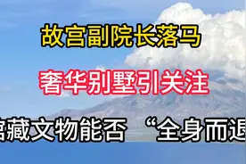 故宫副院长落马，奢华别墅引关注，馆藏文物能否 “全身而退”视频封面