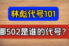 林彪代号101，哪5