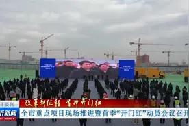 临沂市重点项目现场推进暨首季“开门红”动员会议召开视频封面