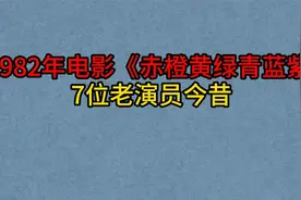老电影《赤橙黄绿青蓝紫》7位演员，姜黎黎美人迟暮，你认识几位视频封面