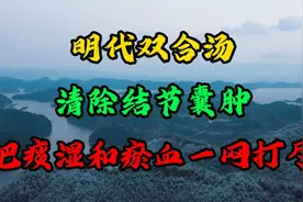 明代双合汤，清除结节囊肿，把痰湿和瘀血一网打尽视频封面