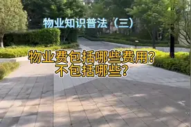 物业知识普法（3）物业费包括哪些费用？视频封面