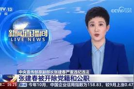 中央宣传部原副部长张建春被“双开”视频封面