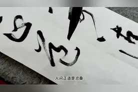 钟山风雨起苍黄，百万雄师过大江。八一书法作品分享！视频封面