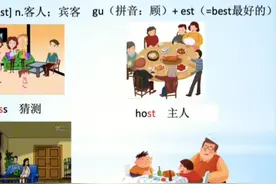 《闪记中考1600词》- guest 客人；宾客