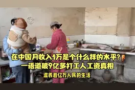 在中国月收入1万是个什么样的水平？一语道破9亿多打工人工资真相视频封面