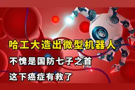 不愧是国防七子之首！哈工大研发的微型机器人，让癌症有救了视频封面