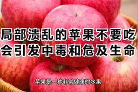 #科普知识分享#腐烂的苹果食用后会引起中毒或危及生命视频封面