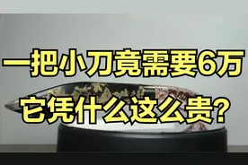 新疆英吉沙小刀削铁如泥？一把小刀竟需要6万，它凭什么这么贵？
