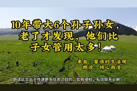 10年带大6个孙子孙女，老了才发现，他们比子女管用太多！视频封面