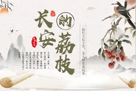 中国风长安的荔枝书籍介绍PPT模板，PPT文件：wzppt（加个点）com