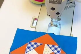 分享一款拼布四叶草图案的制作教程#手工制作 #拼布 