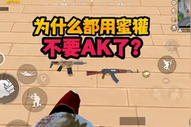 为什么现在都用蜜獾不用AK了？