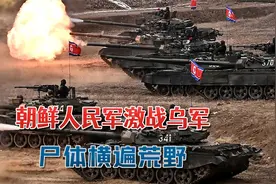 俄战备仓库深夜大爆炸，朝鲜人民军激战乌军特种兵：尸体横遍荒野视频封面
