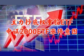 主力抄底沪深300上证50ETF，中证2000ETF涨停散户该如何解读！视频封面