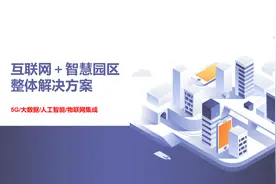 最新版最全面的智慧园区整体解决方案，96页PPT视频封面