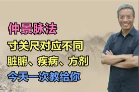 仲景脉法教学，左右手寸关尺不同脉象对应不同脏腑、疾病和方剂