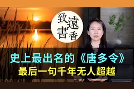 史上最出名的一首《唐多令》，最后一句千年无人超越，惊艳古今！