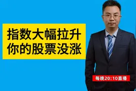 指数大涨，为何你的股票不涨？视频封面