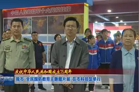 我市“全民国防教育主题图片展”在市科技馆举行视频封面